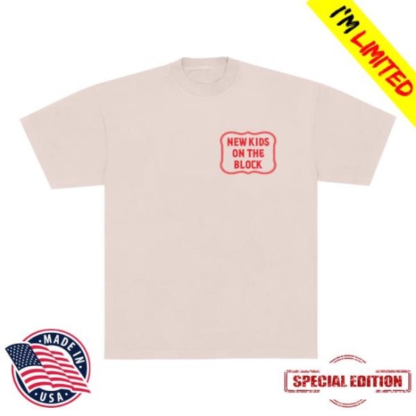 New Kids On The Block Store Merch Lucky In Love Las Vegas Tee