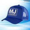 kenny mj lenderman store merch logo patch blue hat