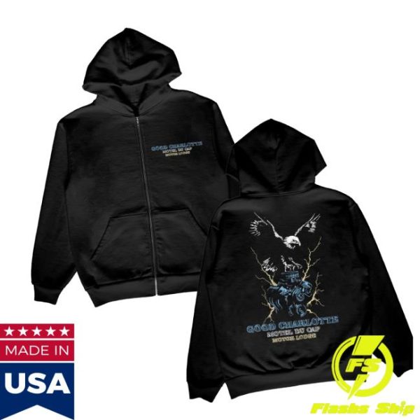 Good Charlotte Store Merch Motel Du Cap Eagle Hoodie