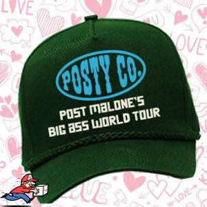 Postmalone Store Merch The Big Ass World Tour Hat