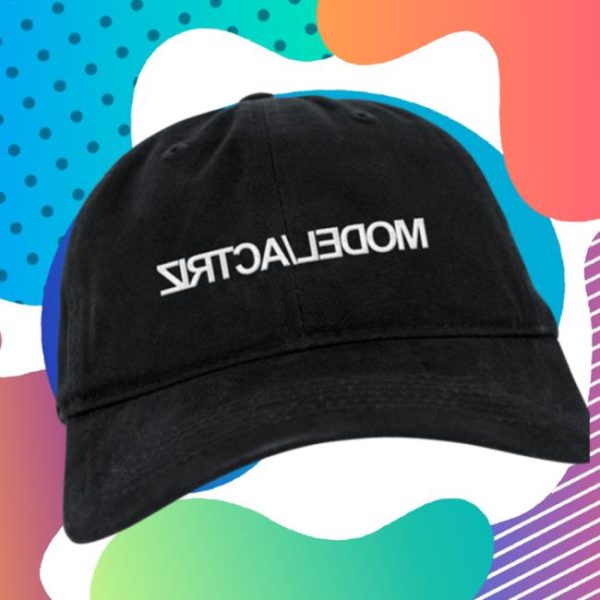 Model Actriz Store Merch Reverse Logo Embroidered Dad Hat