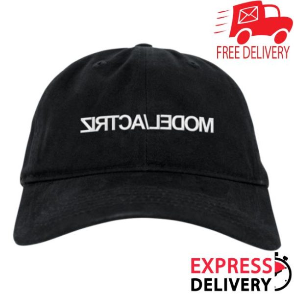 Model Actriz Store Merch Reverse Logo Embroidered Dad Hat