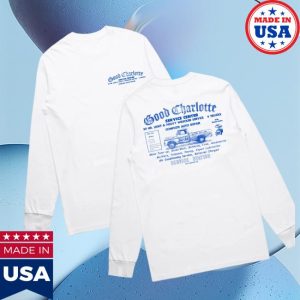 Good Charlotte Store Merch Motel Du Cap Service Center Pickup Long Sleeve T-Shirt