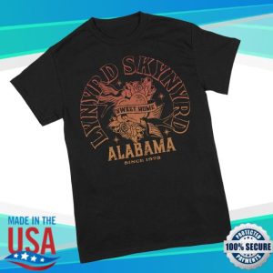 Lynyrd Skynyrd Store Merch Sweet Home Tattoo Black T-Shirt