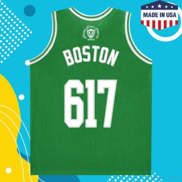 Friends Family Forever Merch Store Shop Haywire Boston Celtic Jersey