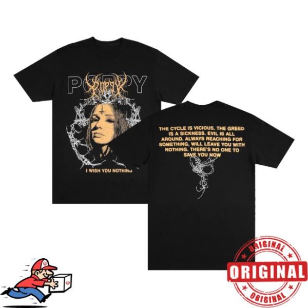 Impoppy Merch Store Shop Cursed Poppy Tee