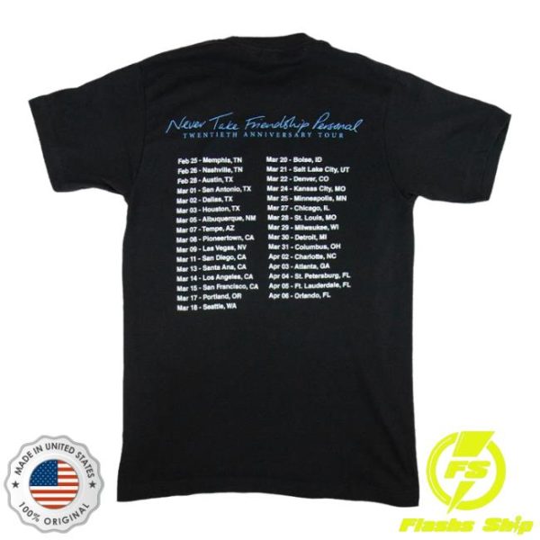 Anberlin Store Merch Anberlin 2025 Floral Tour Shirt