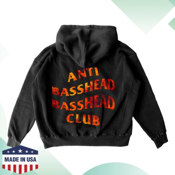 Elev808 Designs Merch Store Shop Anti Basshead Club Hoodie