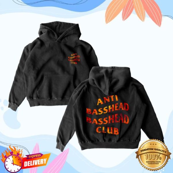 Elev808 Designs Merch Store Shop Anti Basshead Club Hoodie