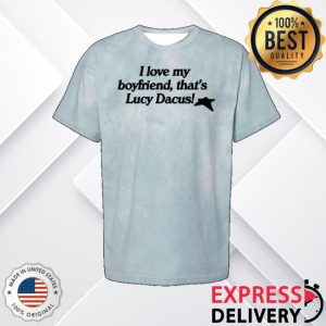 Lucy Dacus Merch Store I Love My Boyfriend T-Shirt