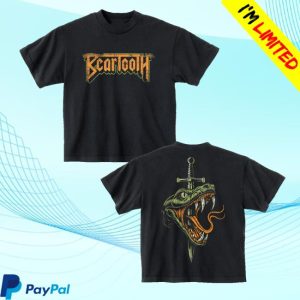 Beartooth Band Merch Store Serpent Boxy Tee