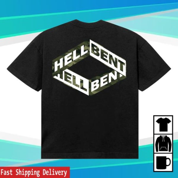 Hellbent Records Merch Store Shop Camo Hellbent Logo Tee