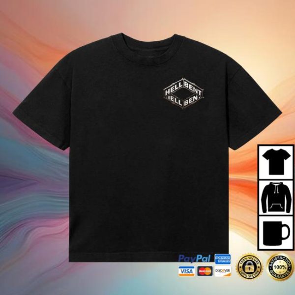 Hellbent Records Merch Store Shop Gravestone Hellbent Logo Tee