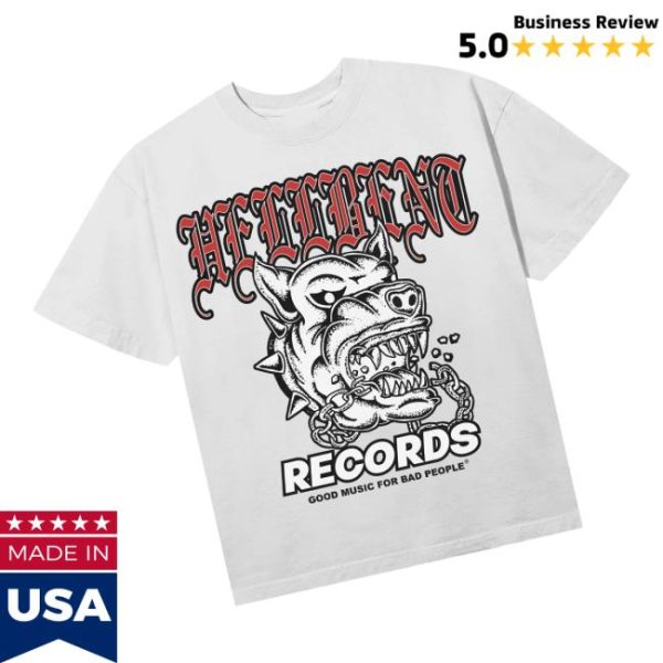 Hellbent Records Merch Store Shop Tough Chains Tee