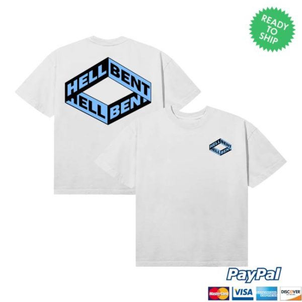 Hellbent Records Merch Store Shop Uv Activated Logo Tee