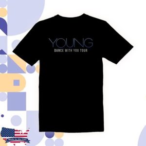 Brett Young Music Store Merch Dance With You Tour Tee