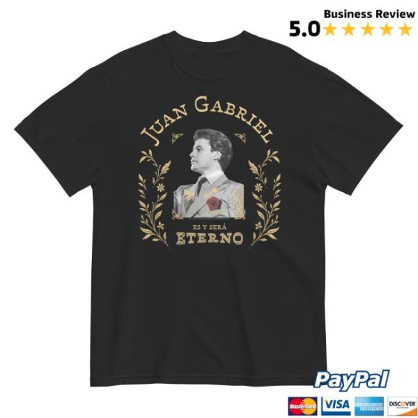 Juan Gabriel Store Merch Juan Gabriel El Y Sera Eterno T-Shirt