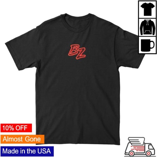Bailey Zimmerman Music Store Merch Dnsr Neon Sign Black Tee