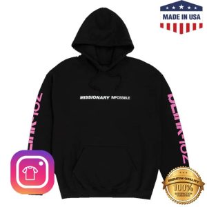Blink 182 Store Merch Shop Missionary Impossible Tour Hoodie