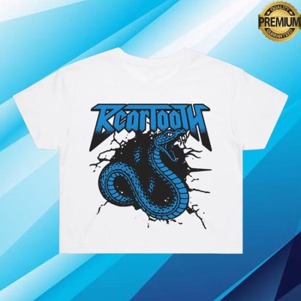 Beartooth Merch Store Shop Blue Snake Croptop