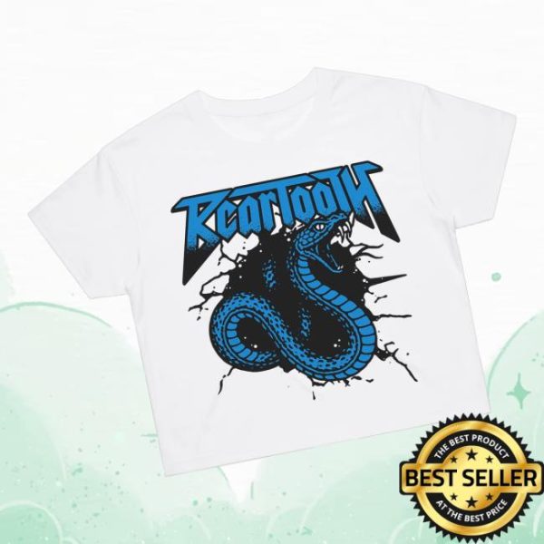 Beartooth Merch Store Shop Blue Snake Croptop