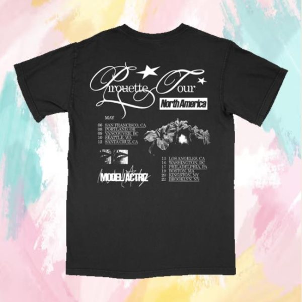 Model Actriz Merch Store Shop 2025 Tour Tee