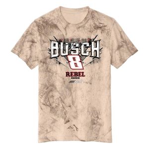 Rcr Racing Merch Store Shop Kyle Busch 2025 Rebel Bourbon Black Car Tee