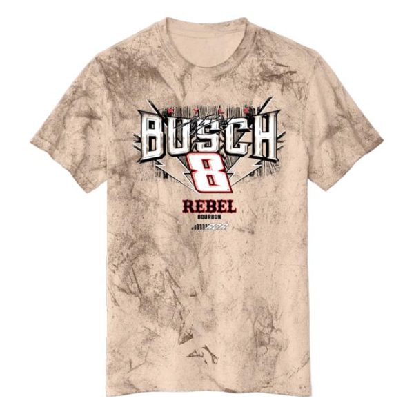 Rcr Racing Merch Store Shop Kyle Busch 2025 Rebel Bourbon Black Car Tee