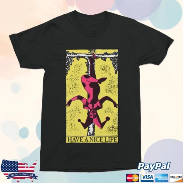 The Flenser Merch Store Shop Have A Nice Life Upside Down Guy Shirt