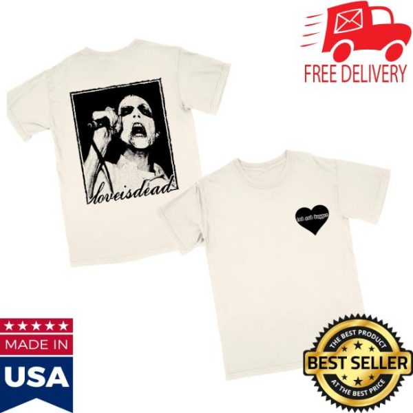 Beyond Human Merch Love Is Dead Tee