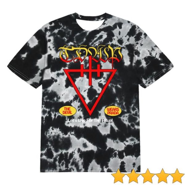 Tdwp Band Store Merch Let’s Live For The Ritual Tie Dye Tee