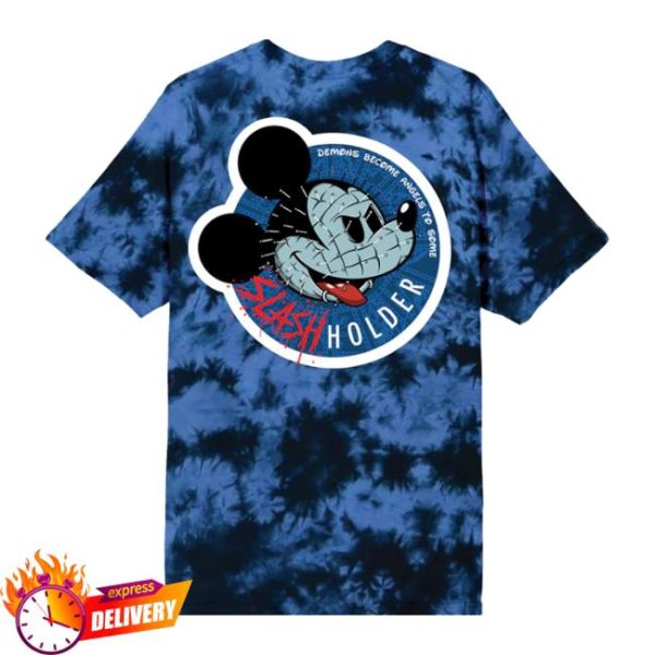 Ink-Merch Store Needles & Pins Slash Holder Tee
