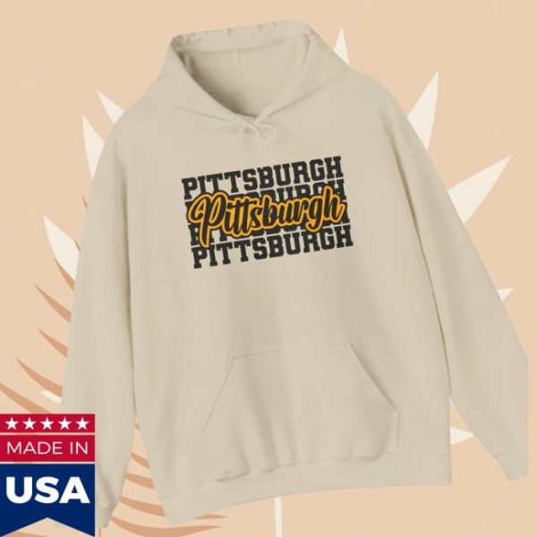 Yinzershop Merch Pittsburgh Graphic Unisex Heavy Blend™ Hooded Sweatshirt
