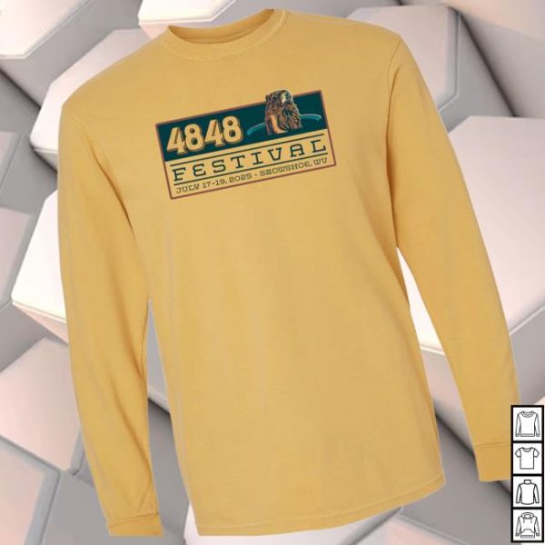 Press Press Merch Store 4848 ’25 Groundhog Long-Sleeved Tee