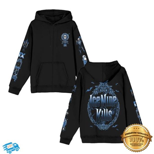 Ink-Merch Store Rest In Fleece Zip Hoodie