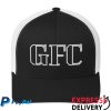 kenny Barrr None Store Merch Gfc White Outline Trucker Hat