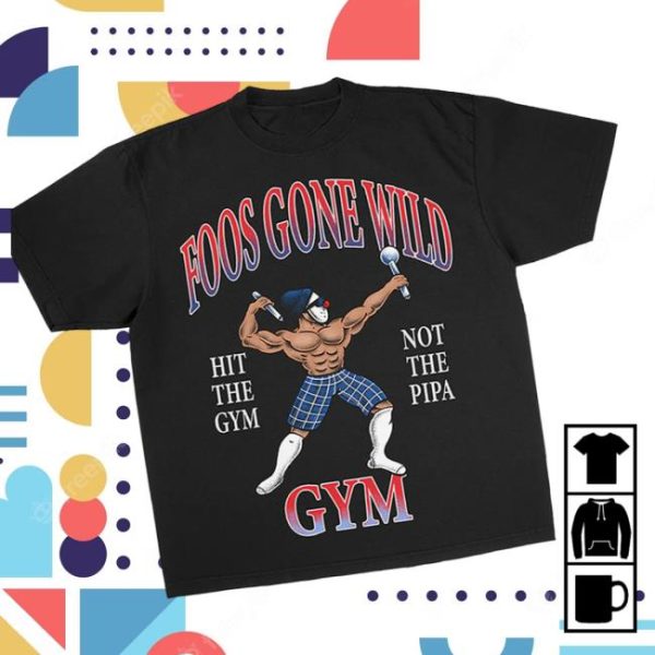 Foosgonewild Store Merch Hit The Gym T-Shirt