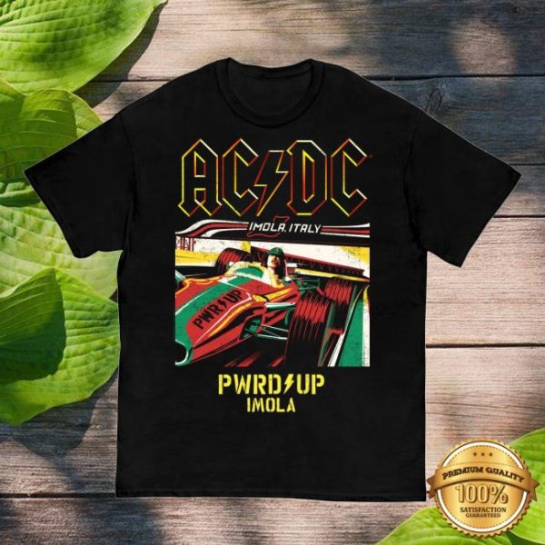 Acdc Store Merch Imola Pwr Up T-Shirt