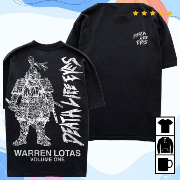 Warren Lotas Store Merch Yoroi Black T-Shirt