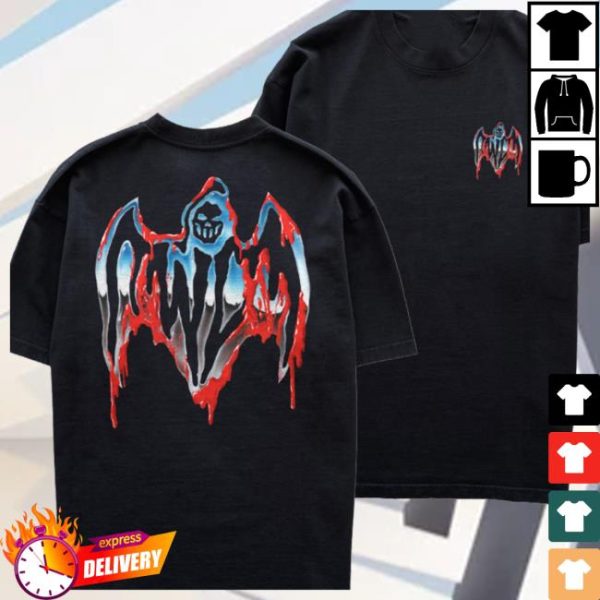 Warren Lotas Store Merch Samurai Bat Reaper Black T-Shirt