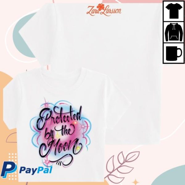 Zara Larsson Store Merch Protected By The Moon Rib Tee