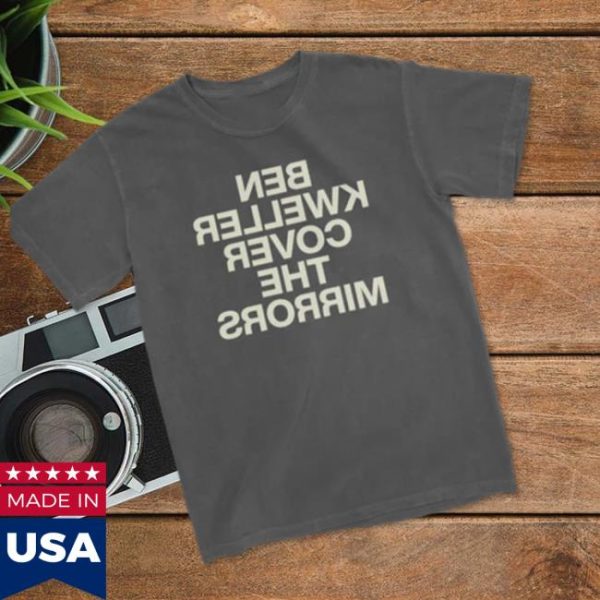 Ben Kweller Store Merch Cover The Mirrors Album Tee