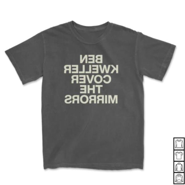 Ben Kweller Store Merch Cover The Mirrors Album Tee
