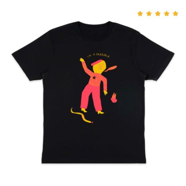 Keaton Henson Store Merch Parader Black T-Shirt