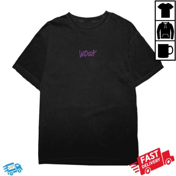 Still Woozy Store Merch Woozy Logo Black T-Shirt