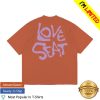 kenny still woozy store merch flower face clay t shirt ew