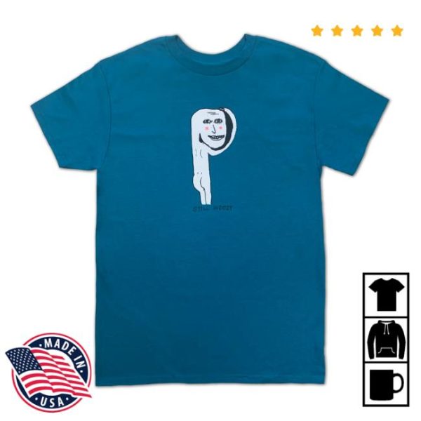 Still Woozy Store Merch Blue Butt T-Shirt