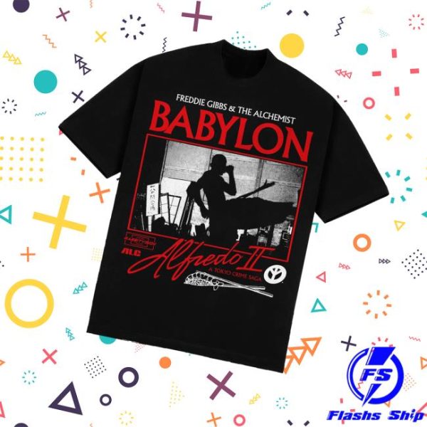 Alfredostokyo Merch Store Alfredo Ii X Babylon Sushi Tee