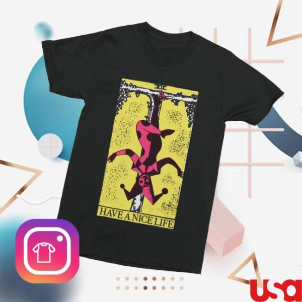 Nowflensing Merch Store Shop Have A Nice Life Upside Down Guy Shirt