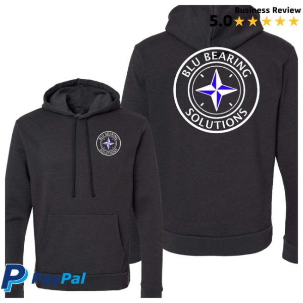 Blu Bearing Store Merch Bbs Core Black Hoodie